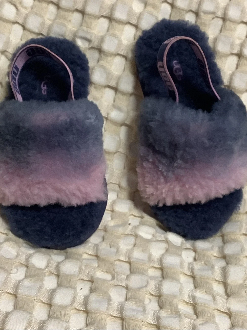 UGG plush shearling